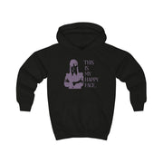 This Is My Happy Face Kids Hoodie 5
