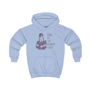 This Is My Happy Face Kids Hoodie 7