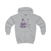 This Is My Happy Face Kids Hoodie 3