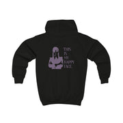 This Is My Happy Face Kids Hoodie 6
