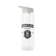 Addams Academy Gray Clear Water Bottle 6