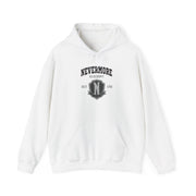 Addams Academy Gray Hoodie 1