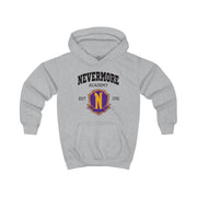 Addams Academy Purple Kids Hoodie 3