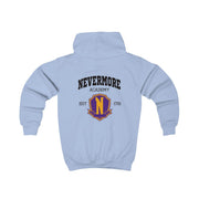 Addams Academy Purple Kids Hoodie 6