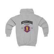 Addams Academy Purple Kids Hoodie 4