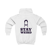 Stay Weird Purple Kids Hoodie 2