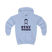 Stay Weird Purple Kids Hoodie 5