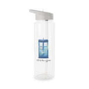 All of Time and Space Clear Water Bottle 6