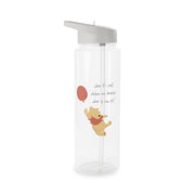 What If I Fail - Winnie Clear Water Bottle 6