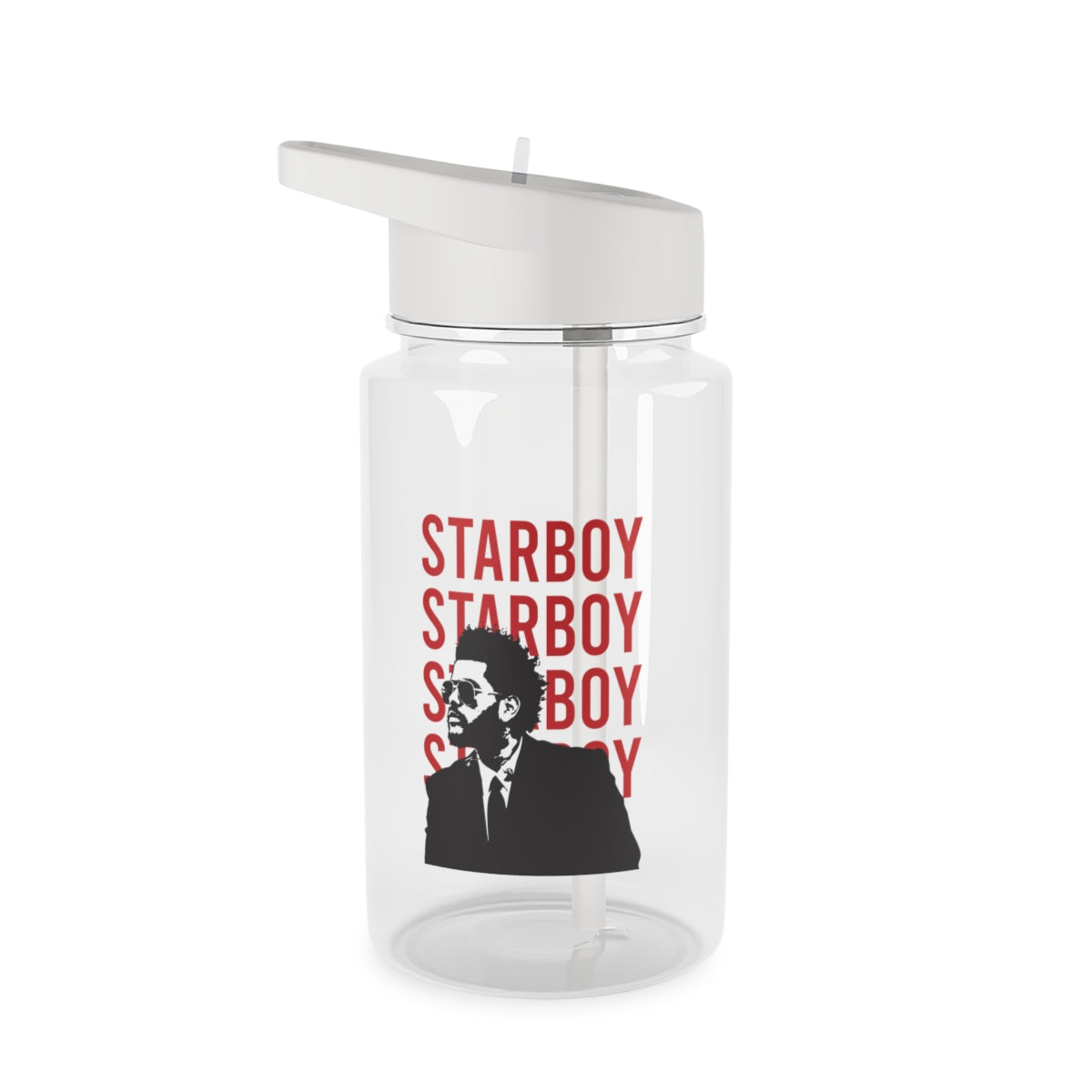 Starboy Singer Clear Water Bottle