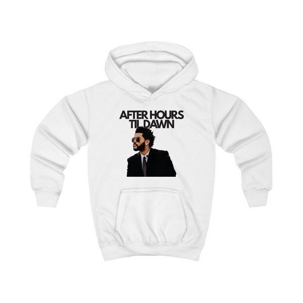 AHTD Singer Kids Hoodie White Front