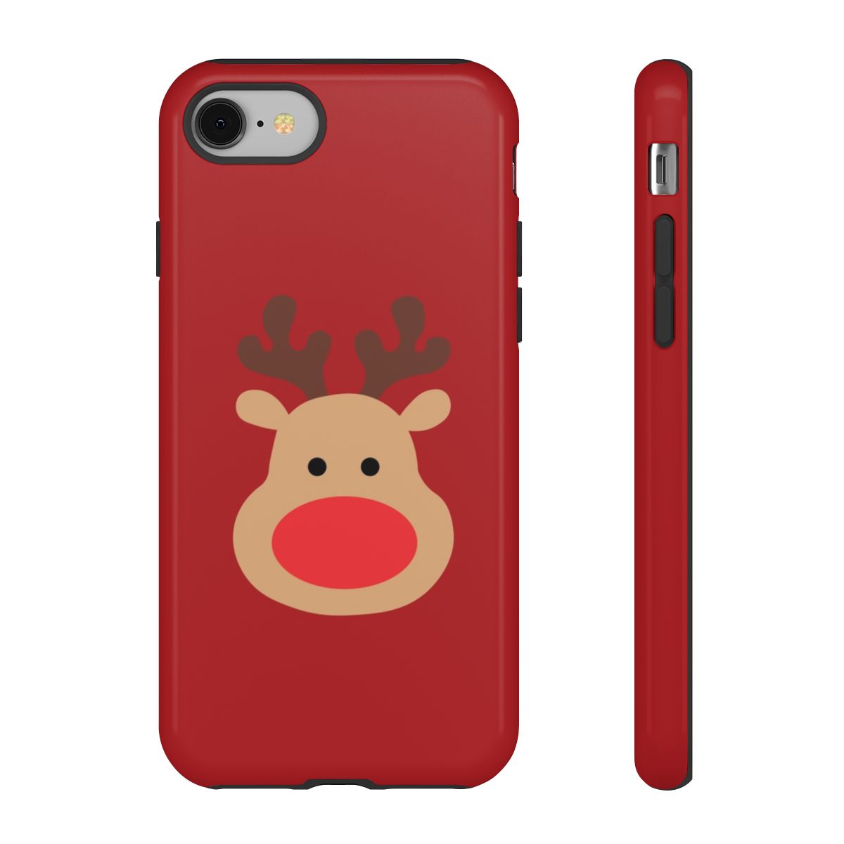 Rudolph Face - Christmas Phone Case