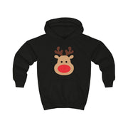 Rudolph Face - Christmas Kids Hoodie 5