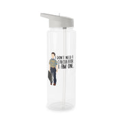 I Don't Need A Calculator - Sheldon Clear Water Bottle 6
