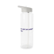 Who Run The World - Queen B Clear Water Bottle 6
