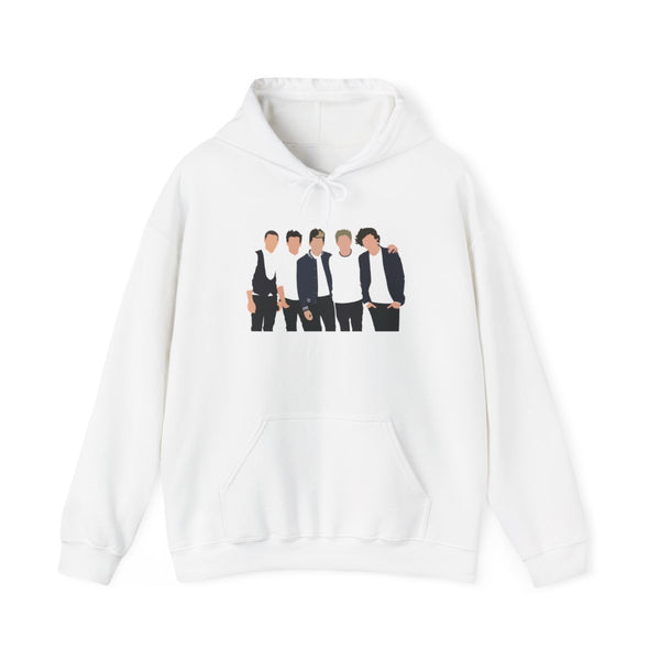 Old Members Hoodie White Front