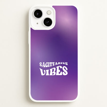 Sagittarius Vibes Gradient Zodiac iPhone 13 Case