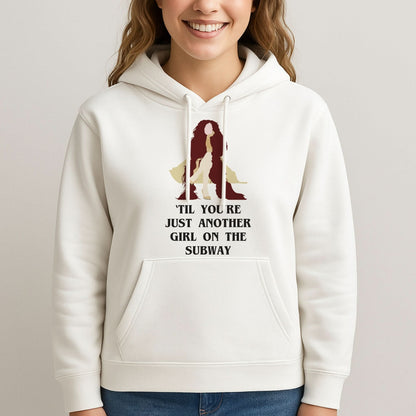 Just Another Girl Womans Hooded Sweatshirt