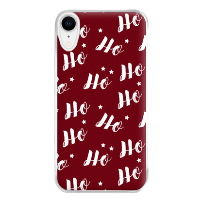 Ho Ho Ho Christmas Pattern Phone Case