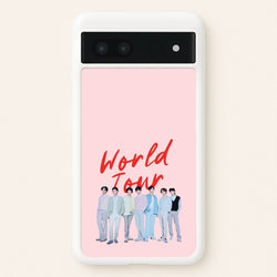 K-Pop Band Pastel Tour Google Pixel 6a Case
