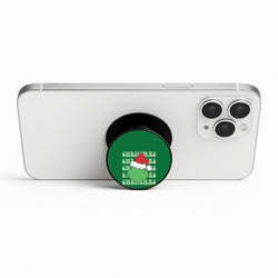 Green Creature Christmas Phone Stand