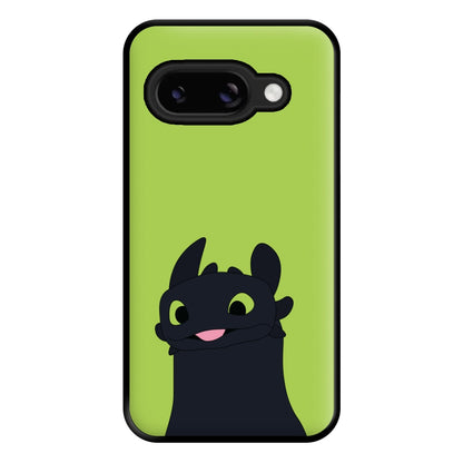 Black Fury Dragon Google Pixel 9a Case