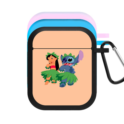 Lilo And Alien Blue Hoola AirPods Case