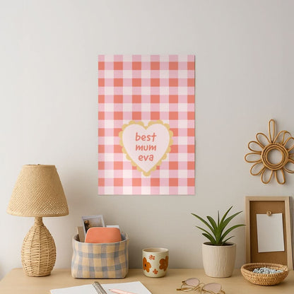 Best Mum Eva Art Print