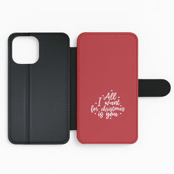 All I Want For Christmas Is You Stars Flip Phone Case