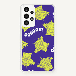 Toy Aliens Silhouette Pattern Galaxy A33 Case