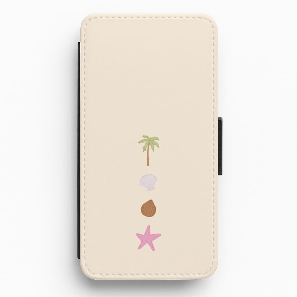 Seaside Stack Flip / Wallet Phone Case