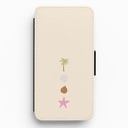 Seaside Stack Flip / Wallet Phone Case 1