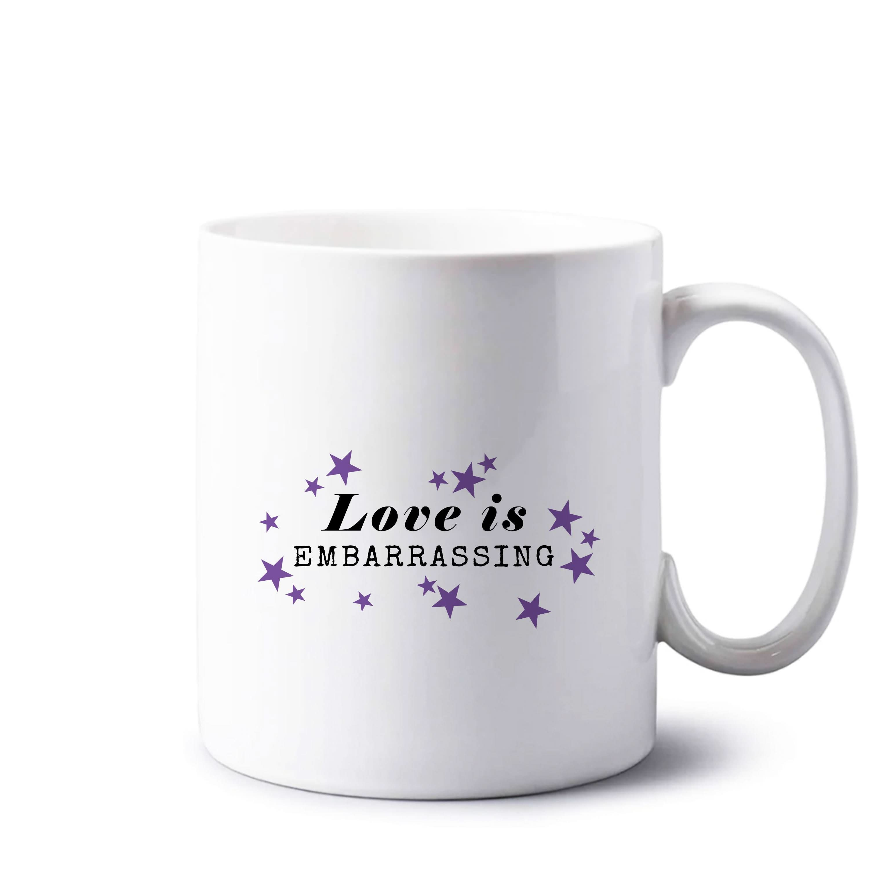 Love Is Embarrassing Note Mug