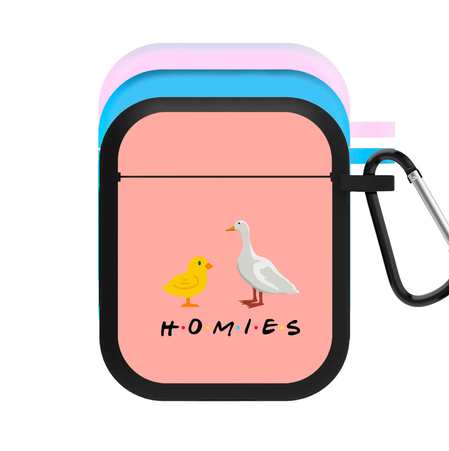 Homies Chick And Duck - Friends AirPods Case