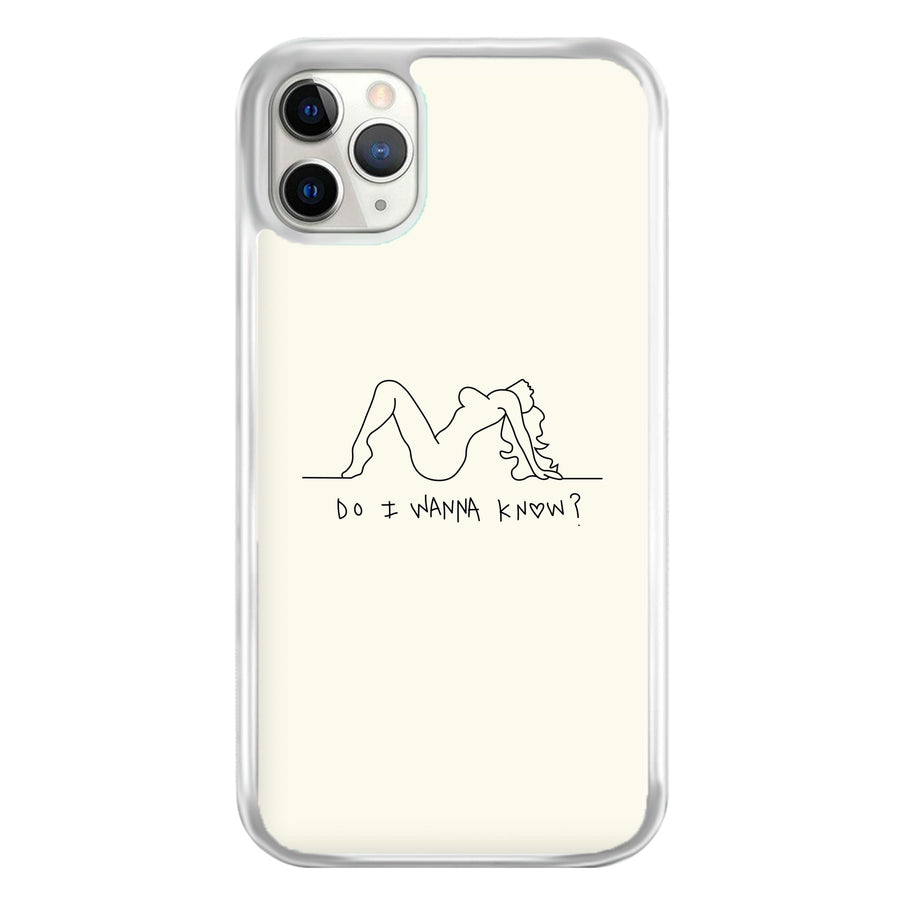 Do I Wanna Know? - Arctic Monkeys Phone Case