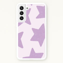 Lilac Stars Galaxy S22 Case