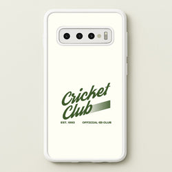 Official Cricket Club Galaxy S10 Plus Case