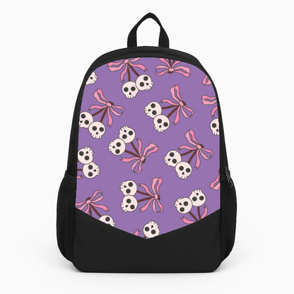 Cherry Skulls Pattern Backpack