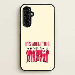 K-Pop Band World Tour 2026 Galaxy A54 Case