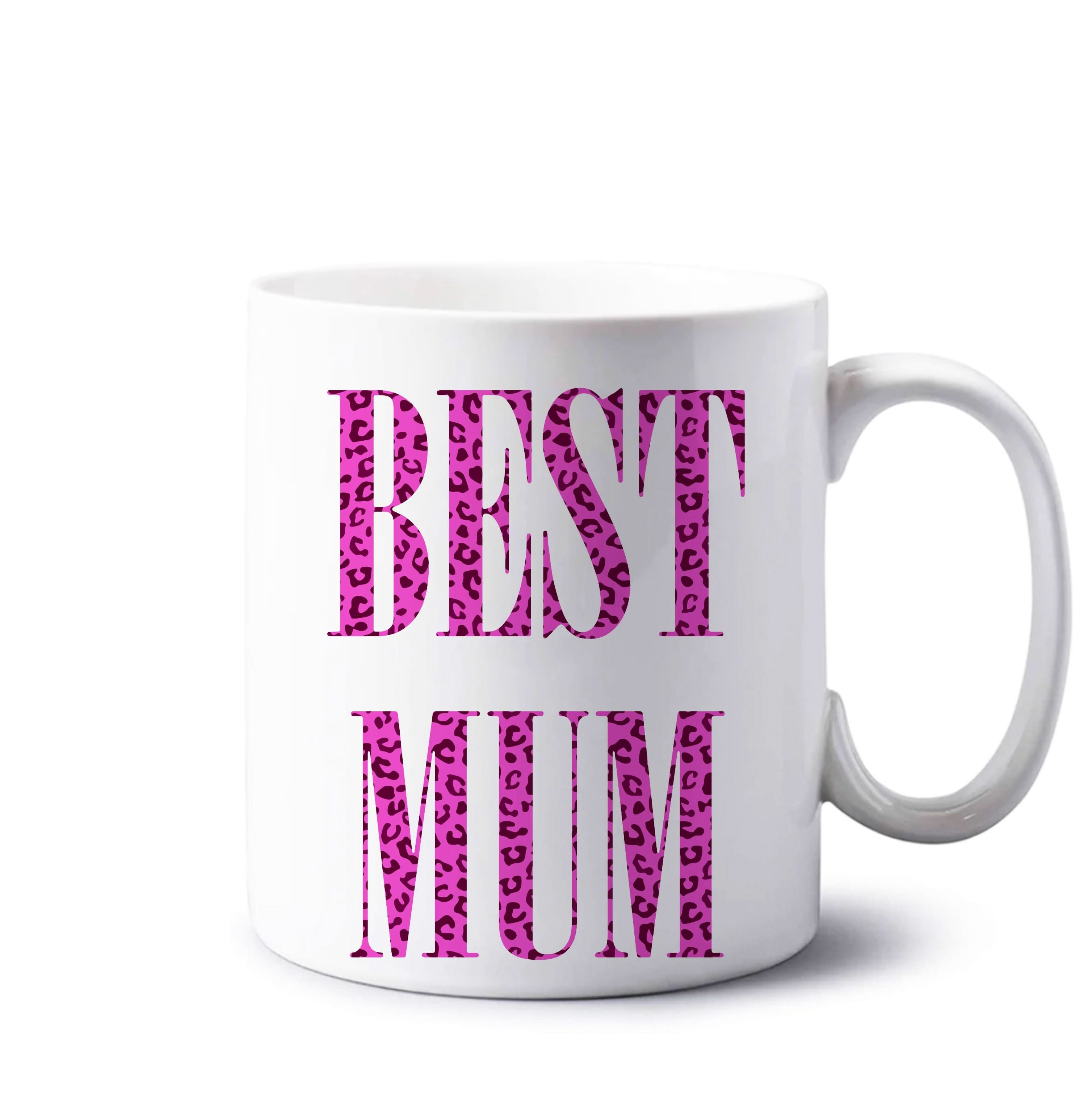 Best Mum Leopard Print Mug