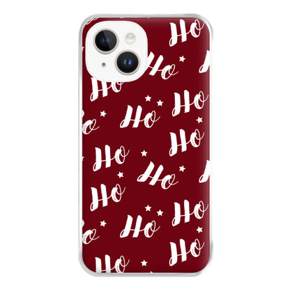 Ho Ho Ho Christmas Pattern Phone Case