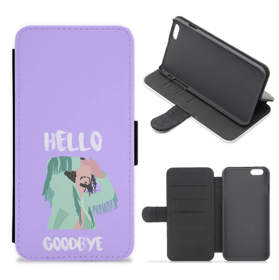 Hello Goodbye Flip / Wallet Phone Case