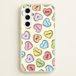 K-Pop Band Members Love Hearts Pattern Galaxy A54 Case