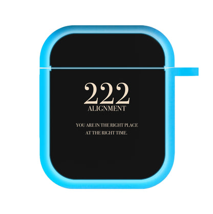 222 - Angel Numbers AirPods Case