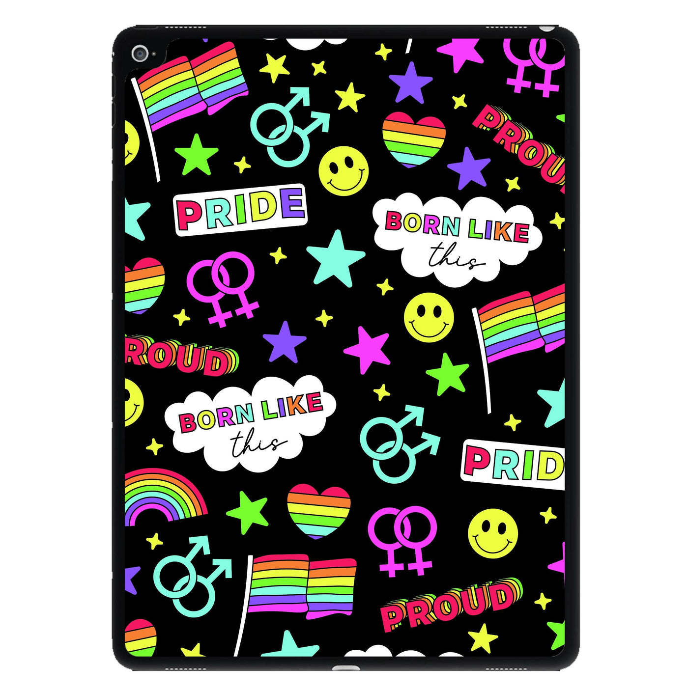 Dark Pride Stickers iPad Case