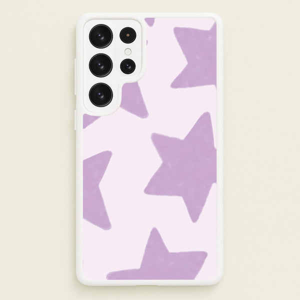 Lilac Stars Galaxy S22 Ultra Case
