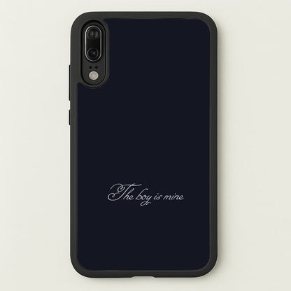 The Boy Is Mine Huawei P20 Case