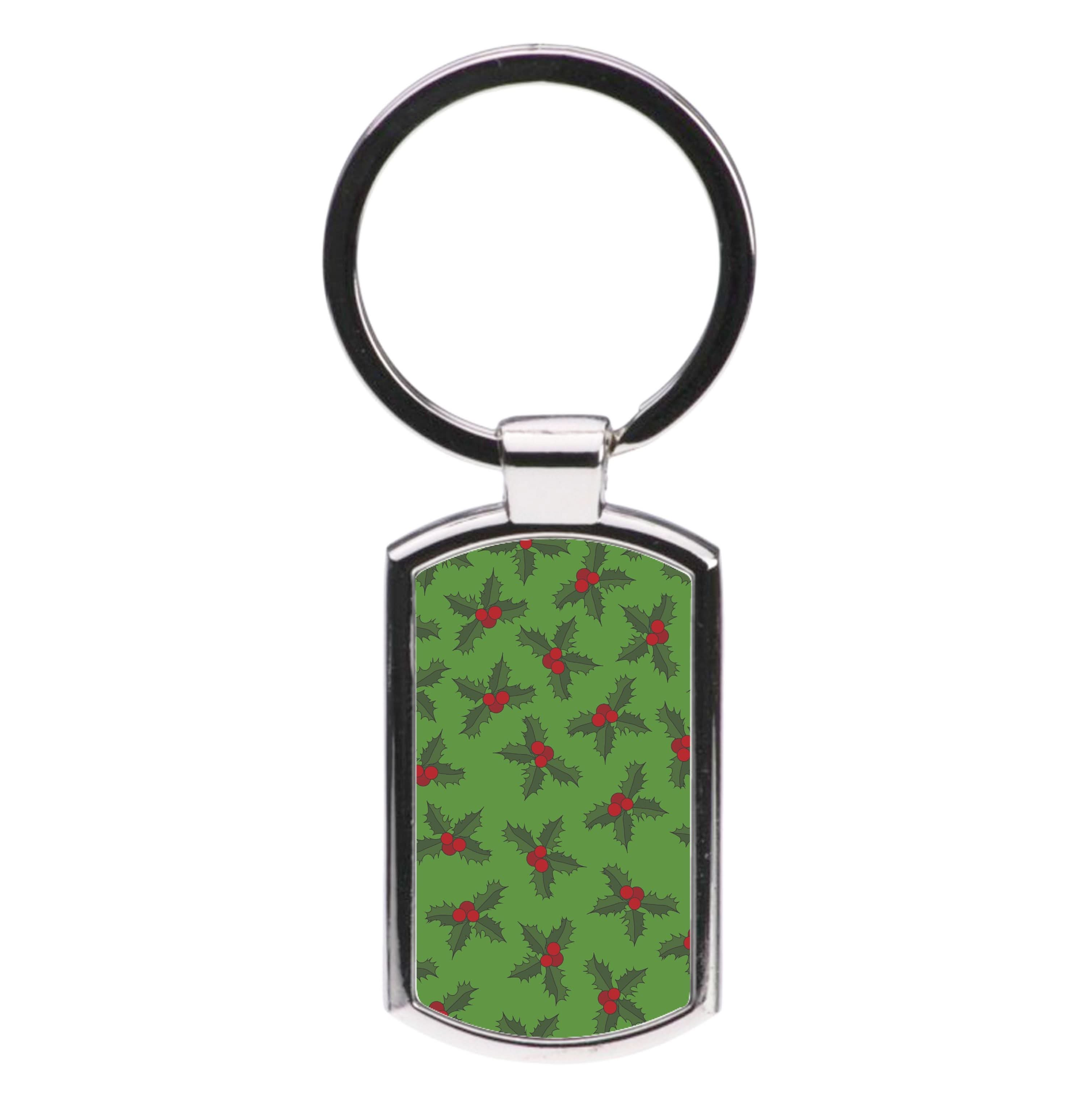 Holly Pattern Luxury Keyring