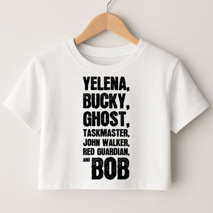 Antiheroes List Crop Top