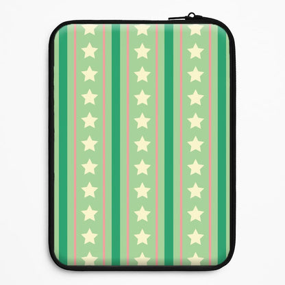 Stars And Stripes Christmas Pattern Universal Laptop Sleeve
